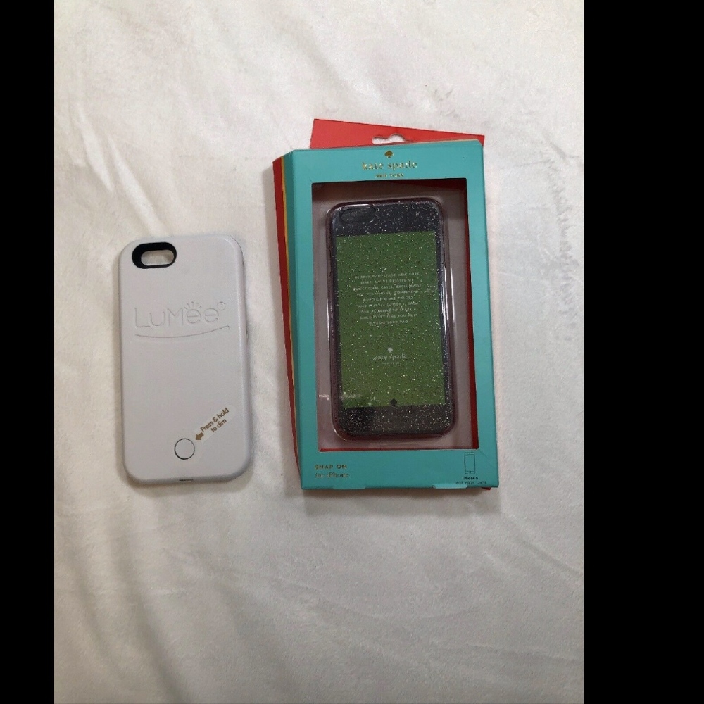 NEW/USED Lot‎ of iPhone 6 Cases lumee & Kate Spade